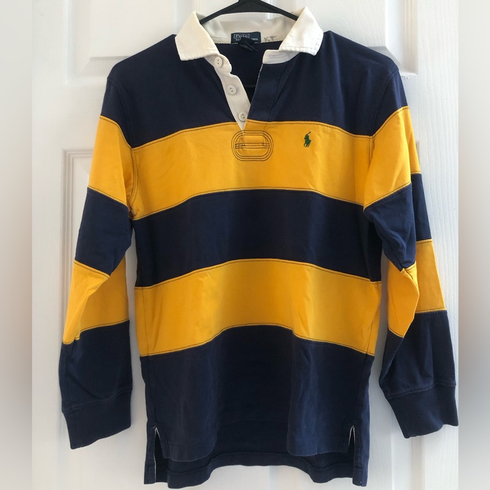 Vintage Polo Ralph Lauren striped rugby tee
